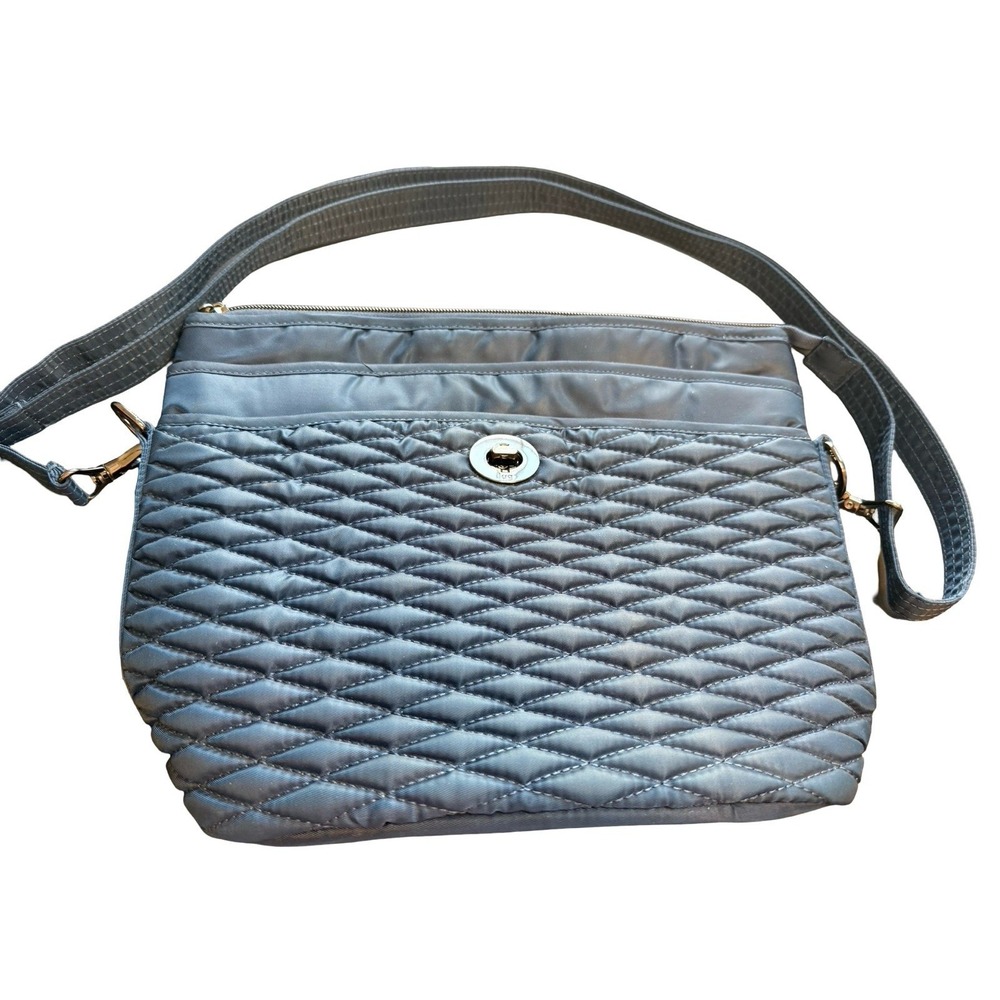 Lug Adagio Women's Small Shoulder Bag, RFID Secure, Blue